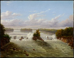 Die Wasserfälle von St. Anthony, 1848